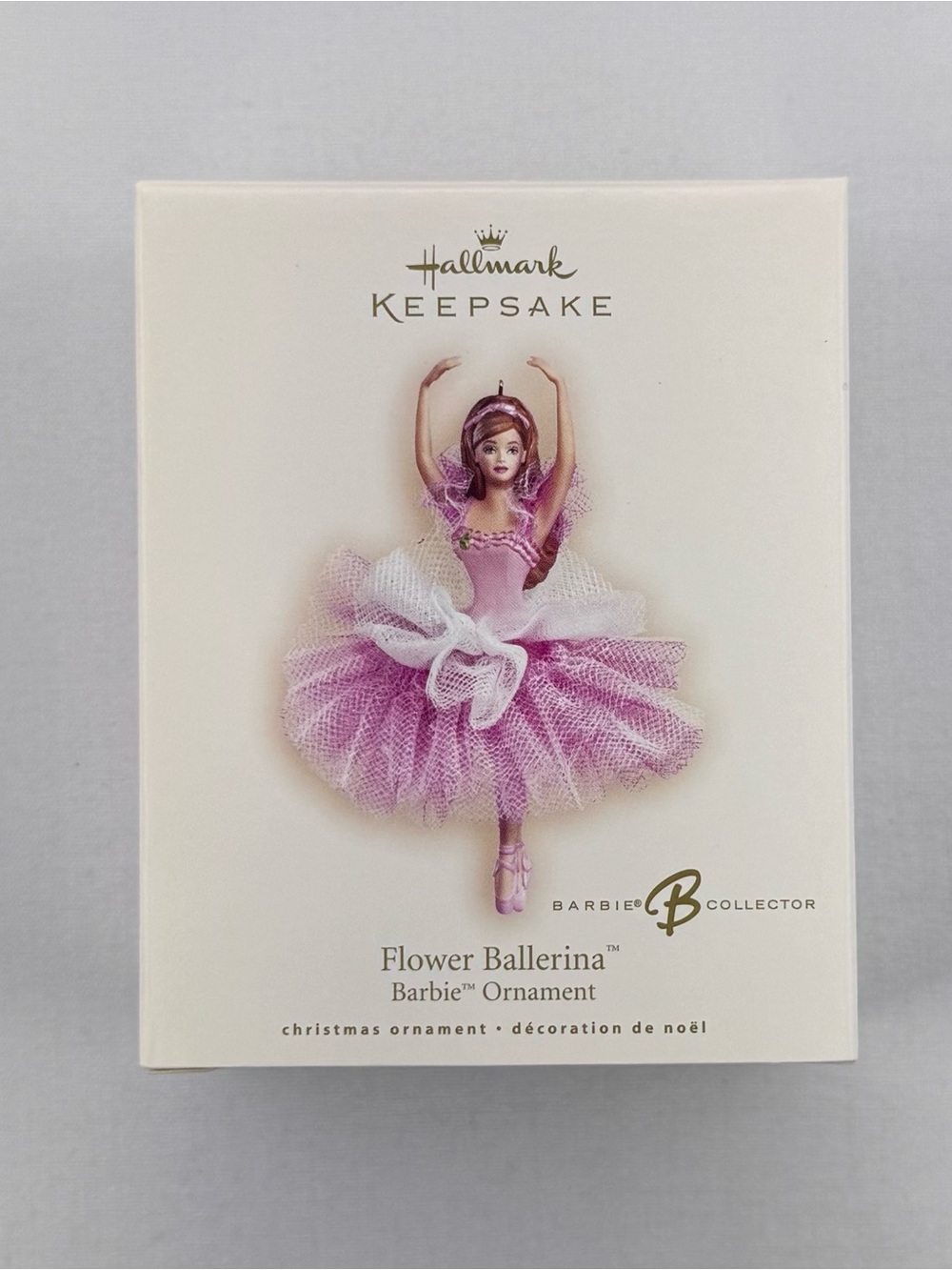 Hallmark Keepsake Ornament Flower Ballerina Barbie 2007
